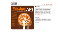 Desktop Screenshot of api.iwise.com